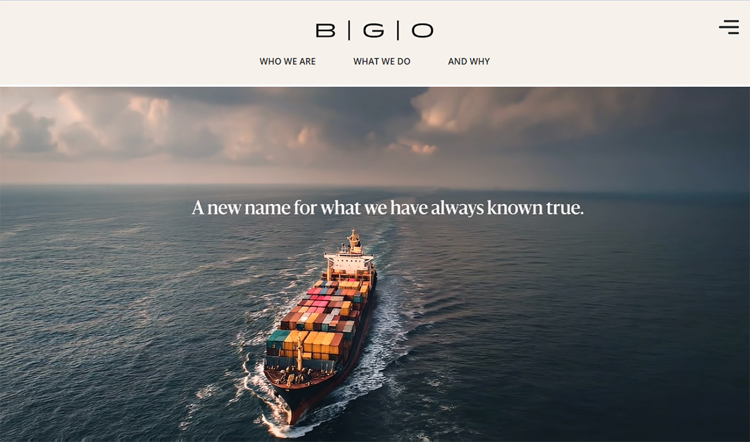 BGO Corp website design