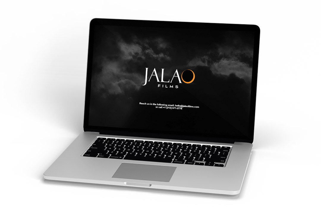 Jalao Films landing page-website